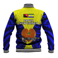 Papua New Guinea Baseball Jacket Morobe Province Mix Coat Of Arms Polynesian Art LT14 - Polynesian Pride