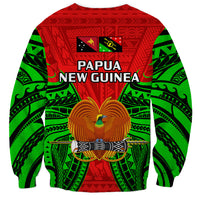 Papua New Guinea Sweatshirt Southern Highlands Province Mix Coat Of Arms Polynesian Art LT14 - Polynesian Pride