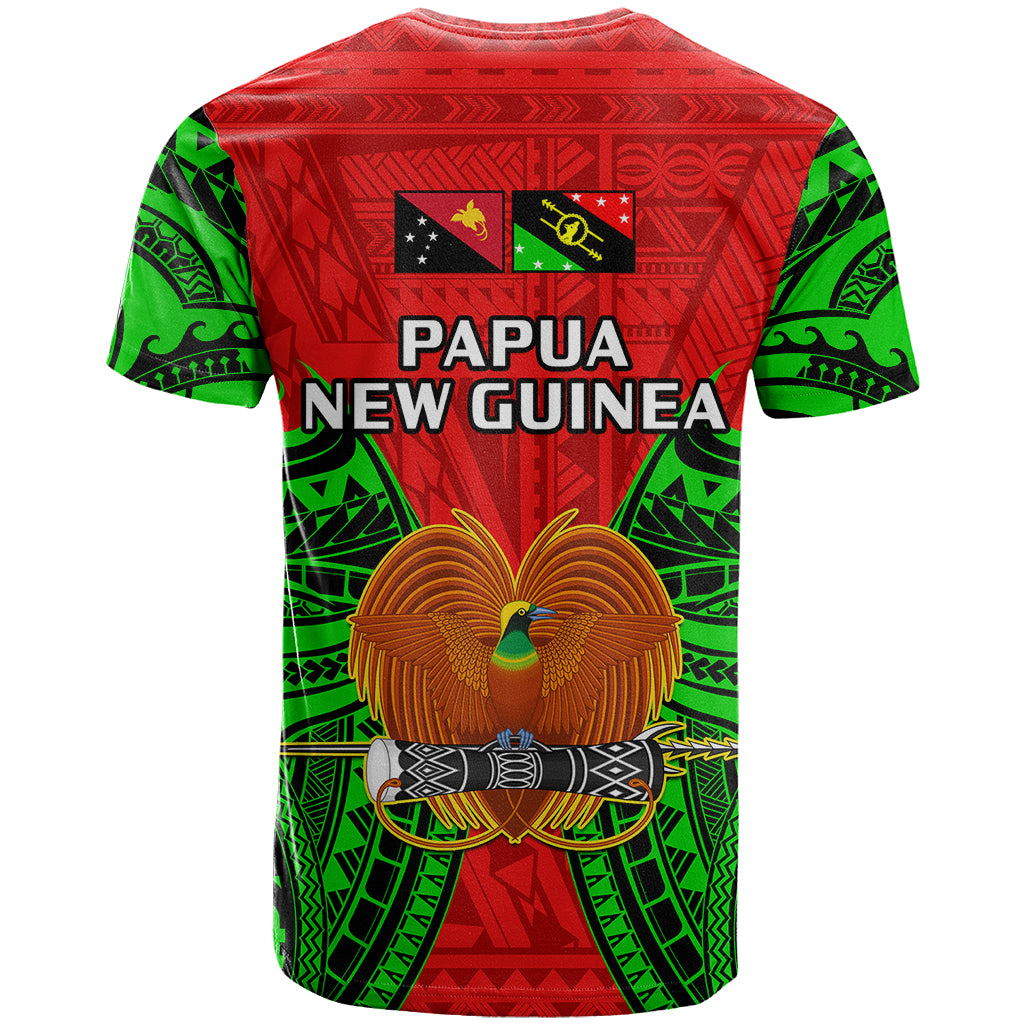 Papua New Guinea T Shirt Southern Highlands Province Mix Coat Of Arms Polynesian Art LT14 - Polynesian Pride