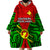 (Custom Personalised) Papua New Guinea Wearable Blanket Hoodie Southern Highlands Province Mix Coat Of Arms Polynesian Art LT14 - Polynesian Pride