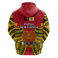 Papua New Guinea Hoodie National Capital District Mix Coat of Arms Polynesian Art LT14 - Polynesian Pride