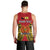 (Custom Personalised) Papua New Guinea Men Tank Top National Capital District Mix Coat Of Arms Polynesian Art LT14 - Polynesian Pride