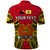 Custom Papua New Guinea Polo Shirt National Capital District Mix Coat Of Arms Polynesian Art LT14 - Polynesian Pride