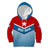 (Custom Personalised) West Papua Kid Hoodie Coat Of Arms And Morning Star Flag LT14 Blue - Polynesian Pride