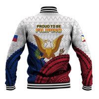 Philippines Independence Day Baseball Jacket Proud To Be Filipino Polynesian Pattern LT14 - Polynesian Pride