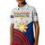 Philippines Independence Day Kid Polo Shirt Proud To Be Filipino Polynesian Pattern LT14 Kid White - Polynesian Pride