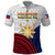 Custom Philippines Independence Day Polo Shirt Proud To Be Filipino Polynesian Pattern LT14 White - Polynesian Pride