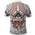 Fiji Tanoa Polo Shirt Kava Bowl Fijian Tapa Brown Pattern LT14 - Polynesian Pride