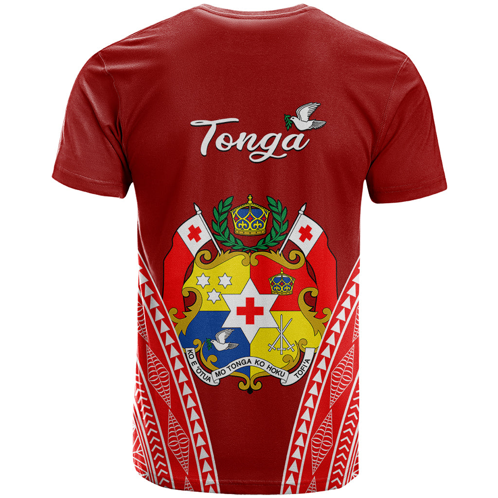 Tonga Heilala Flowers T Shirt Tongan Ngatu White Special Verison LT14 - Polynesian Pride