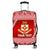 (Custom Personalised) Tonga Kolisi Tonga College Luggage Covers Simplified Version LT8 Red - Polynesian Pride