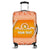 (Custom Personalised) Tonga Tailulu College Luggage Covers Simplified Version LT8 Orange - Polynesian Pride