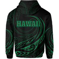 Hawaii Hoodie Frida Style Green - Polynesian Pride