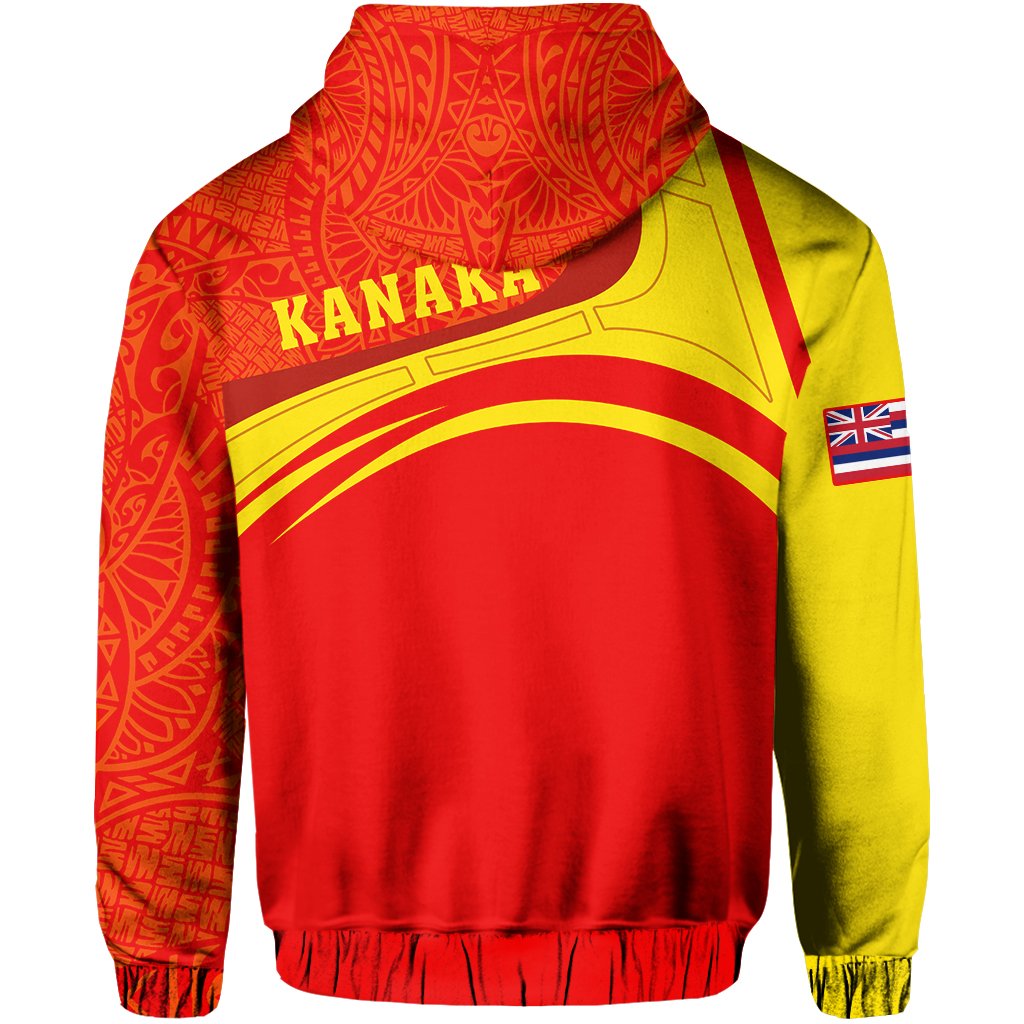 Kanaka Polynesian Mauna Kea Zipper Hoodie Eudora Style - Polynesian Pride