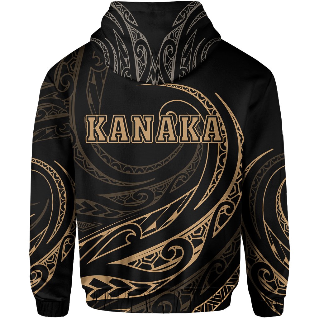 Kanaka Hoodie Frida Style Gold - Polynesian Pride