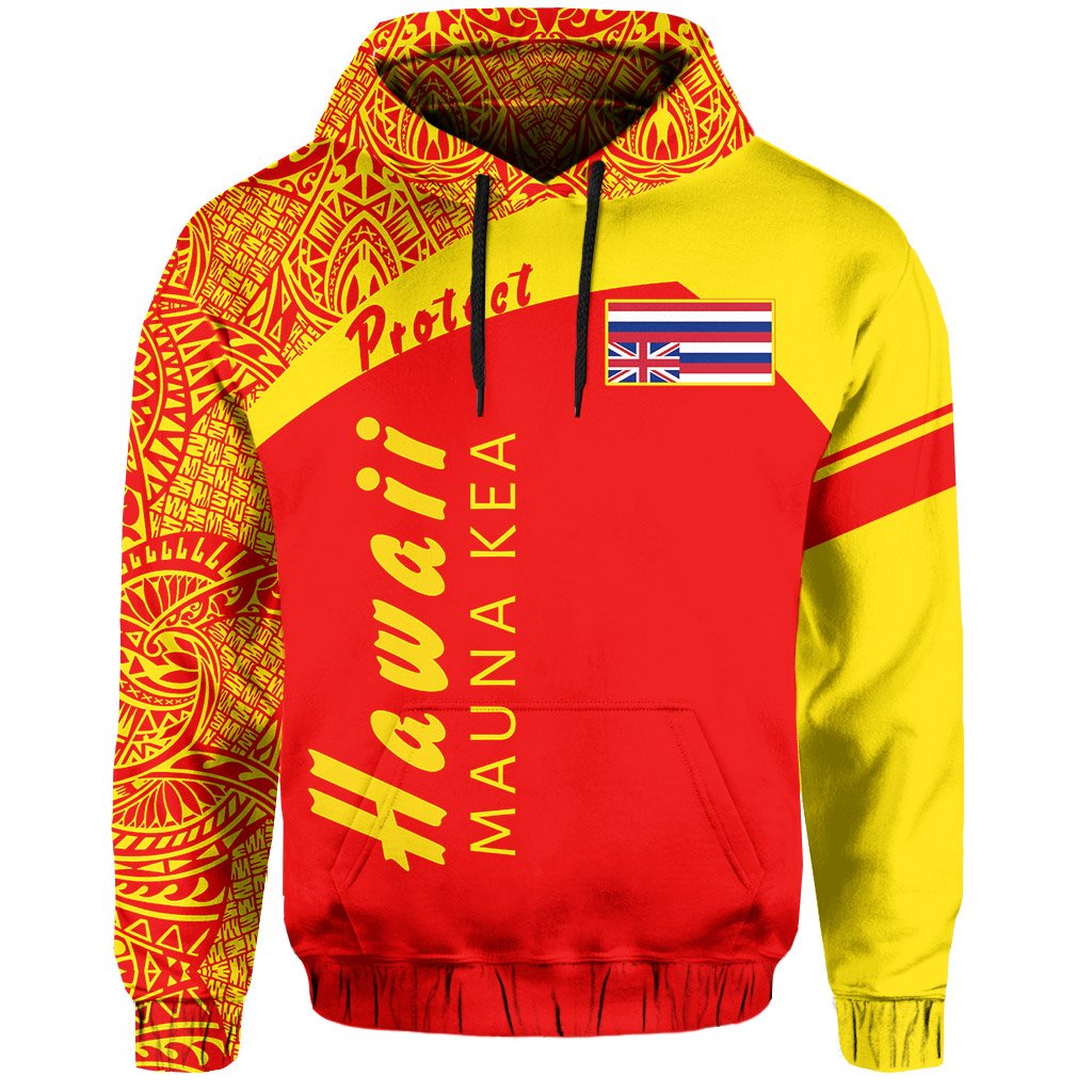 Hawaiian Polynesian Mauna Kea Hoodie Vera Style - Polynesian Pride