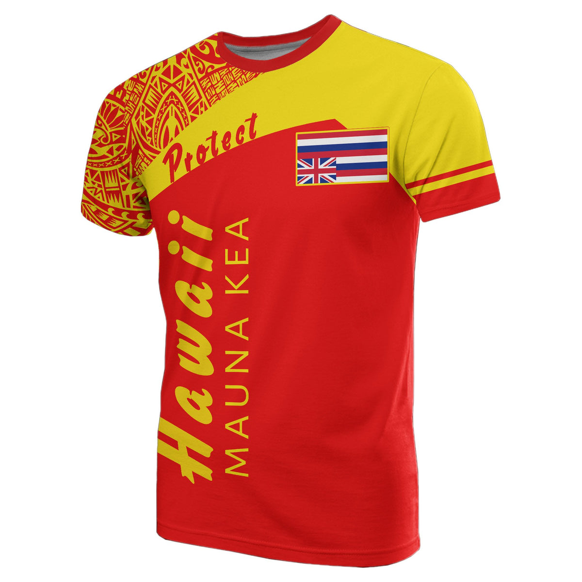 Hawaiian Polynesian Mauna Kea T shirt Vera Style - Polynesian Pride