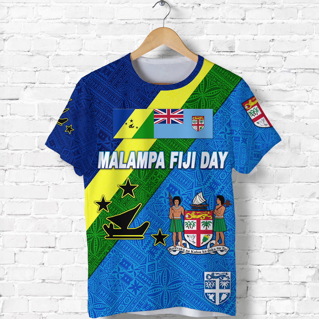 Vanuatu Malampa and Fiji Day T Shirt October 10 LT8 - Polynesian Pride