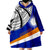 Marshall Islands - Marshallese Flag Classic Wearable Blanket Hoodie LT9 - Polynesian Pride