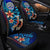 Marshall Islands Car Seat Covers - Vintage Tribal Mountain Crest - Polynesian Pride