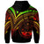 Marshall Islands Hoodie Reggae Color Cross Style - Polynesian Pride