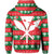 Hawaii Mele Kalikimaka Christmas Hoodie (Zip up) Milo Style - Polynesian Pride