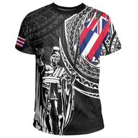 Hawaii King Flag Polynesian T Shirt Tity Style - Polynesian Pride