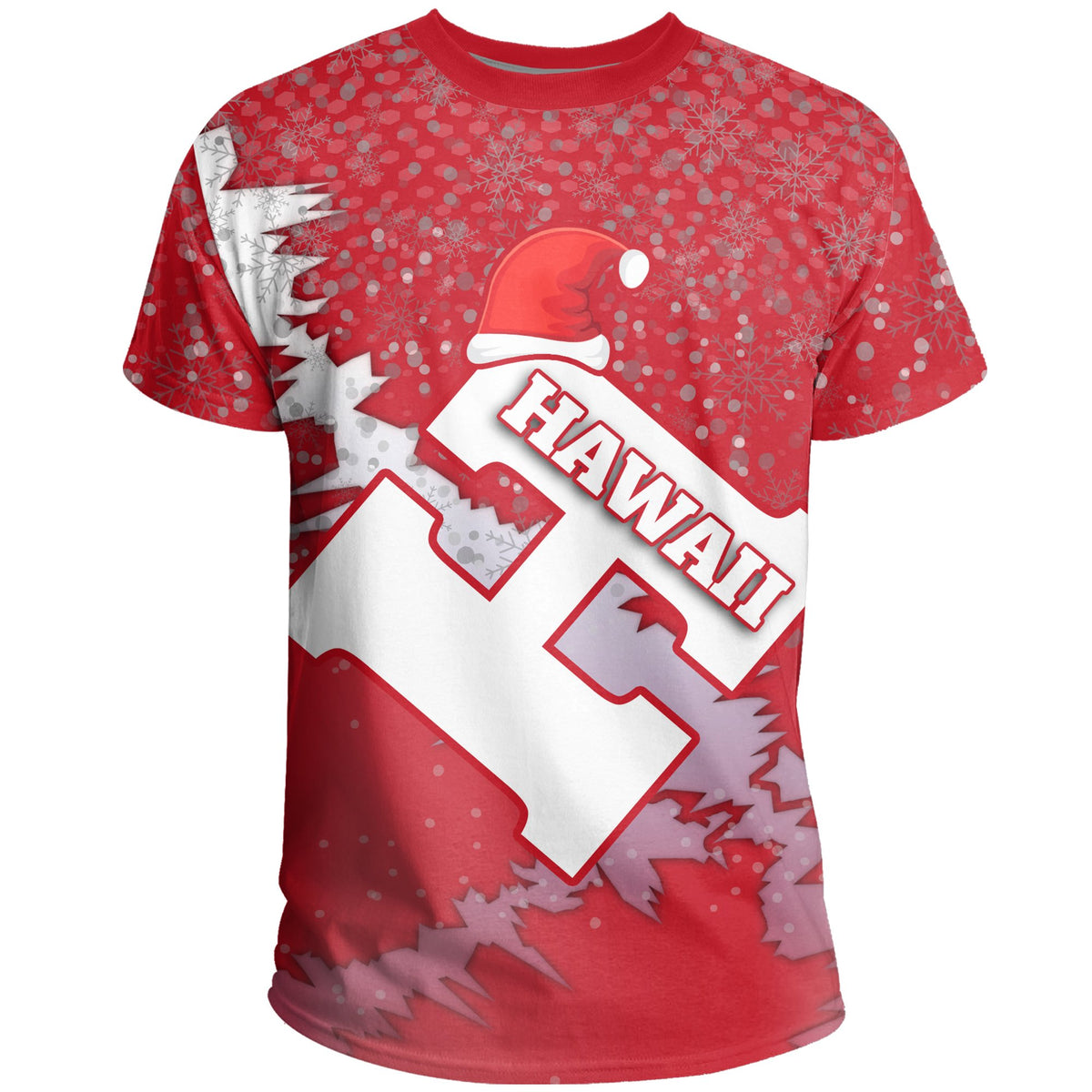 Hawaii Christmas T Shirt Ship Style - Polynesian Pride