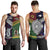 New Zealand And Vanuatu Men Tank Top Together - Purple LT8 - Polynesian Pride