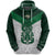 Custom Aotearoa Rugby Hoodie Maori Kiwi Unisex Green - Polynesian Pride