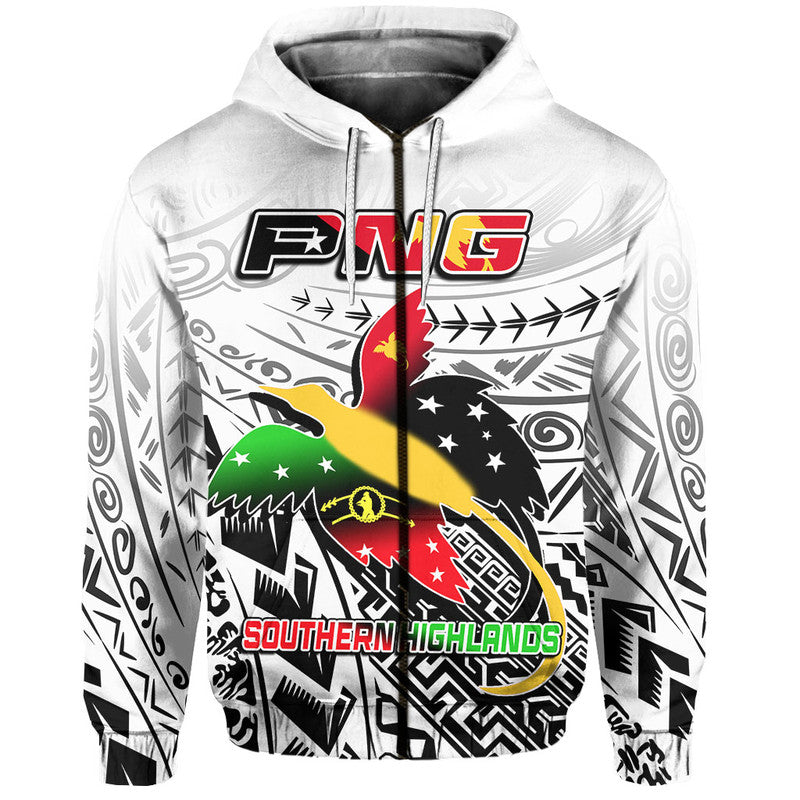 Custom Papua New Guinea Southern Highlands Province Hoodie LT6 - Polynesian Pride