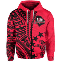 Cook Islands Atiu Polynesian Hoodie LT6 - Polynesian Pride