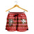 Hawaii Christmas Santa Claus Surf Women's Shorts - Fun Style - AH - Polynesian Pride