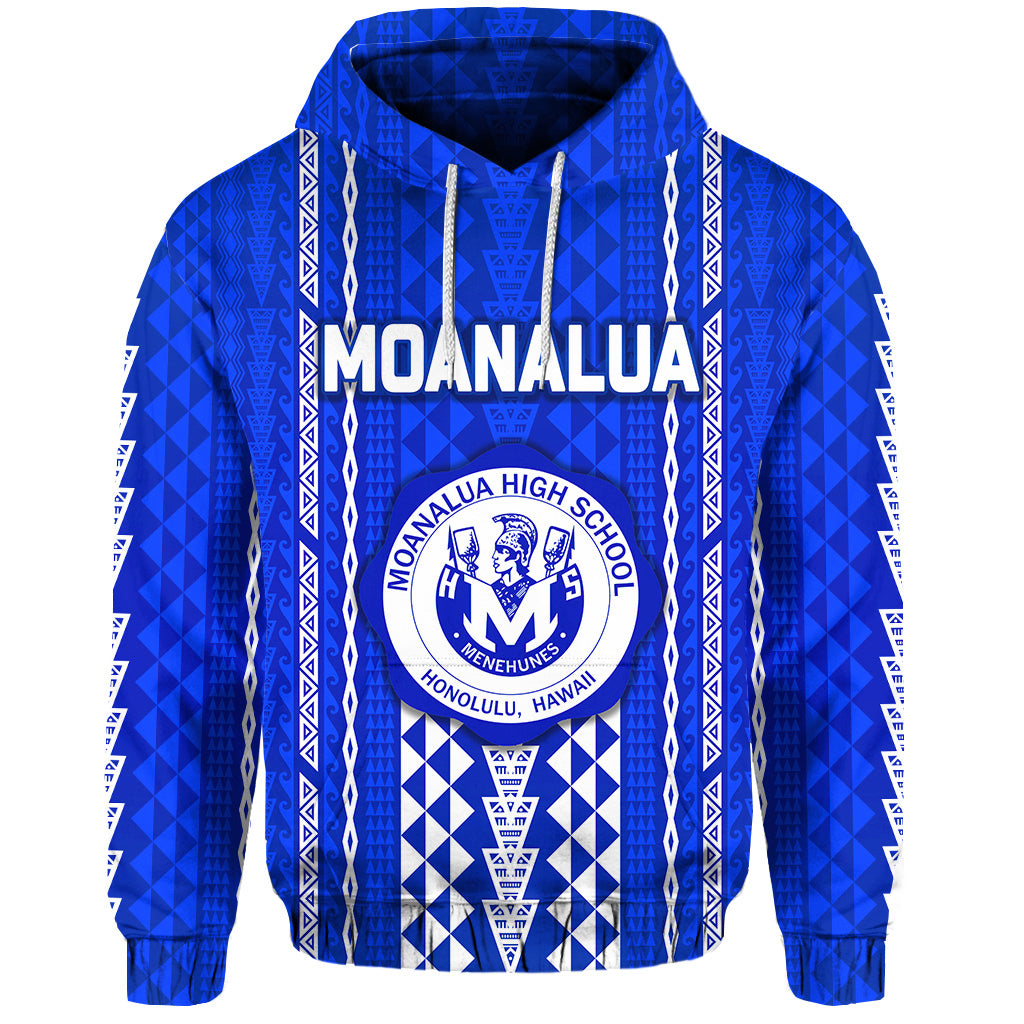 Hawaii Moanalua High School Hoodie Simple Style LT8 - Polynesian Pride