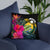 Nauru Polynesian Basic Pillow - Tropical Bouquet - Polynesian Pride