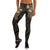 Polynesian Women's Leggings - Gold Pineapple - Polynesian Pride