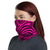 Polynesian Maori Mask Pink Unisex Neck Gaiter - Polynesian Pride