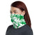 Traditional Hibiscus Green Unisex Neck Gaiter - Polynesian Pride