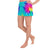 Hawaiian Map Women's Short Tie Dye - Polynesian Pride