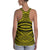 Polynesian Tatau Yellow Hawaii Women's Racerback Tank Top - Polynesian Pride