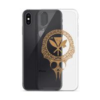Kanaka Maoli Iphone Case The Eyes Gold AH iPhone XS Max Phone Case Gold - Polynesian Pride