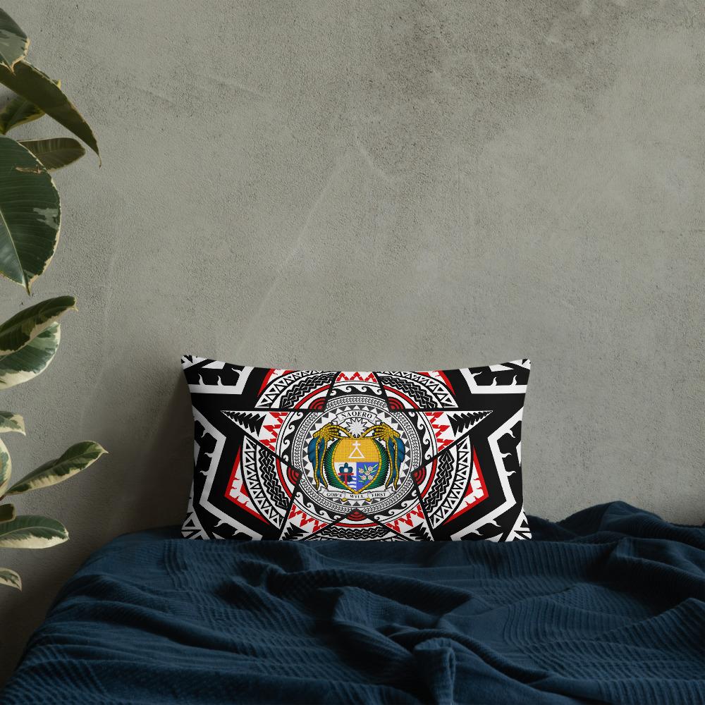 Nauru Pillow - Mandala Star Patterns - Polynesian Pride