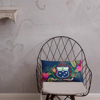 Samoa Polynesian Pillow - Hibiscus Surround - Polynesian Pride