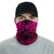 Hawaiian Bandana Polynesian Warrior Kanaka Anchor Neck Gaiter - AH - Pink One Size Pink - Polynesian Pride