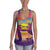 Hawaii Summer Vibe Women's Racerback Tank Purple - Polynesian Pride