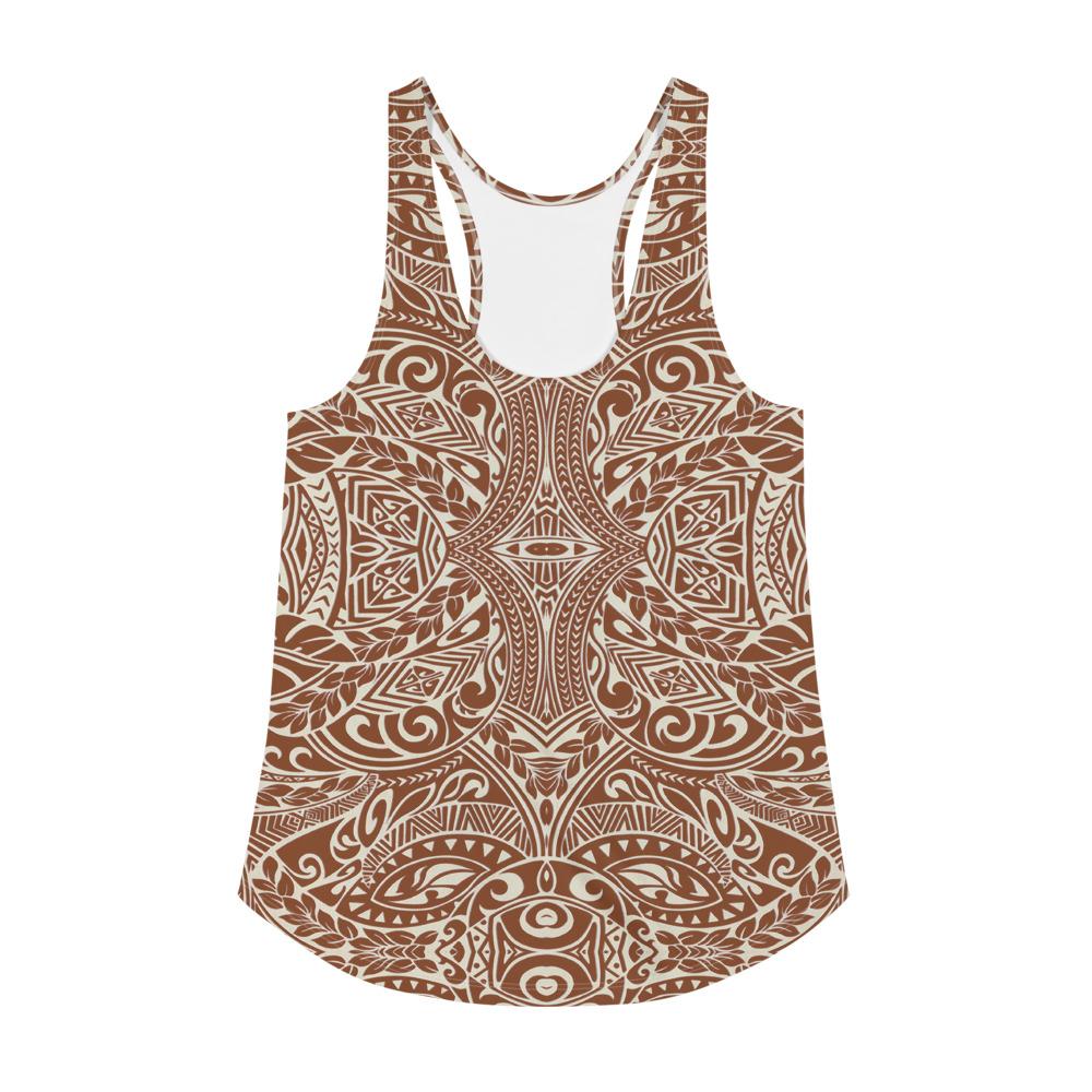 Polynesian Culture Hawaii Women's Racerback Tank Top Art - Polynesian Pride