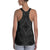 Polynesian Plumeria Mix Gray Black Hawaii Women's Racerback Tank Top - Polynesian Pride