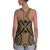 Polynesian Tradition Gold Hawaii Women's Racerback Tank Top - Polynesian Pride