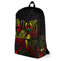 Pohnpei Polynesian Backpack Turtle Hibiscus Reggae - Polynesian Pride