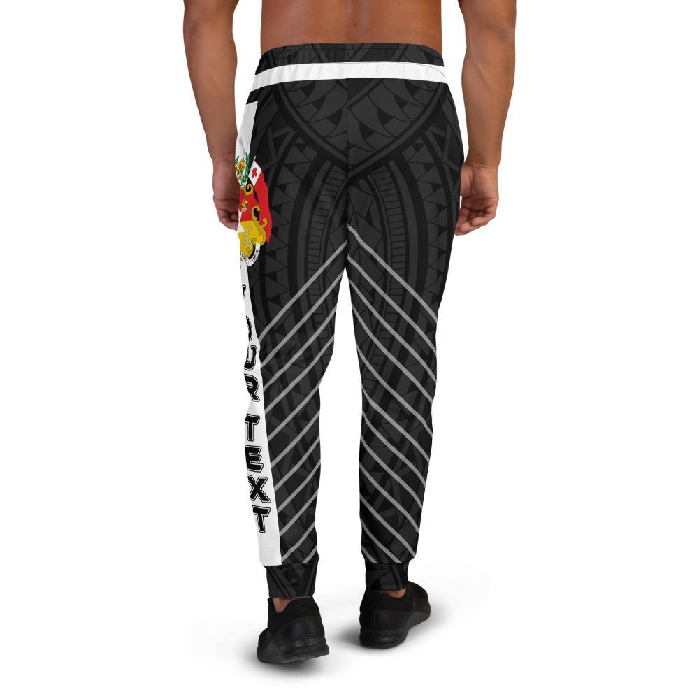 Tonga Custom Sweatpant - Line Style Polynesian Patterns - Polynesian Pride