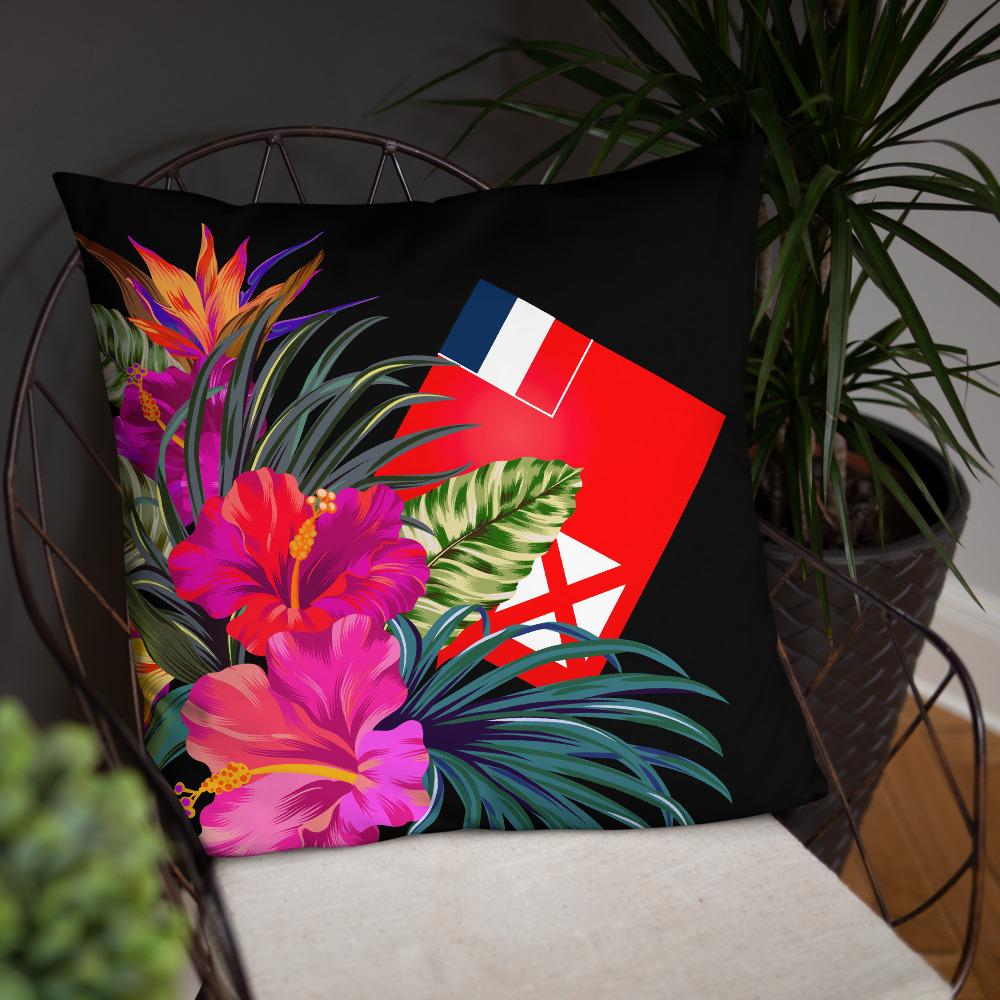 Wallis and Futuna Polynesian Basic Pillow - Tropical Bouquet - Polynesian Pride